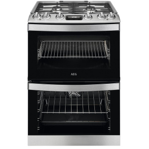 AEG CKB6541ACM cooker Freestanding cooker Electric Gas Stainless steel
