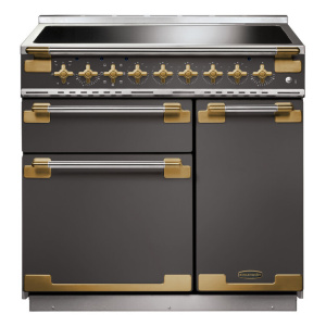 Rangemaster ELS90EISL/AB cooker Range cooker Electric Zone induction hob Slate