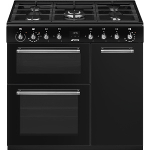 Smeg Concert Classic Cooker CX93GMBL Black