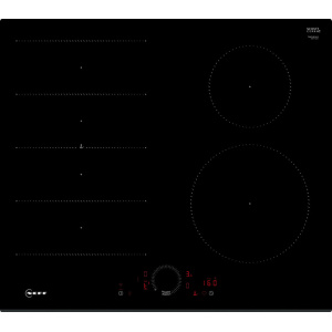 Neff T66FHE4L0 hob Black Built-in 60 cm Zone induction hob 4 zone(s)