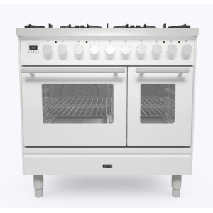 Ilve PD096WE3WH cooker Range cooker Electric Gas White