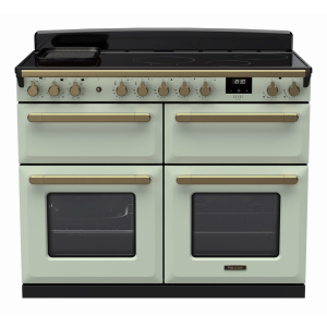 Rangemaster Estel Deluxe 110cm BC Induction Mint/Antique Brass