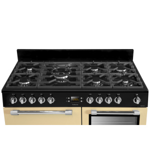 Leisure CK110F232C 110cm Dual Fuel Range Cooker with Seven Gas Burners