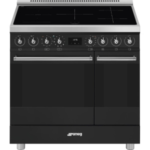 Smeg Symphony Classic Cooker C92IPMB2 Matte Black
