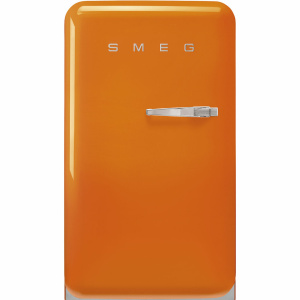 Smeg FAB10LOR6 combi-fridge Freestanding 122 L Orange