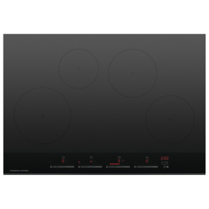 Fisher & Paykel CI764DTB4 hob Black Built-in 76 cm Zone induction hob 4 zone(s)