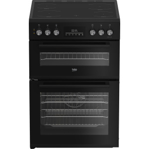 Beko EDC6731K 60cm Double Oven Electric Cooker