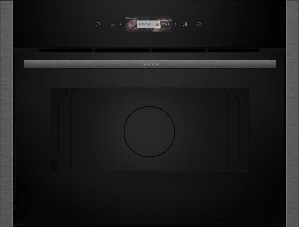 Neff C24GR3XG1B microwave Graphite, Grey Grill microwave Built-in 36 L 1000 W