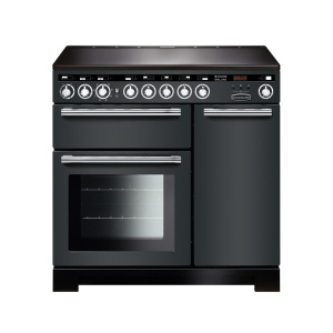 Rangemaster Encore Deluxe 90 Range cooker Electric Zone induction hob Slate