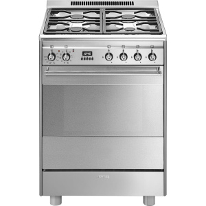 Smeg Concert Classic Cooker SUK61PX8 Stainless steel