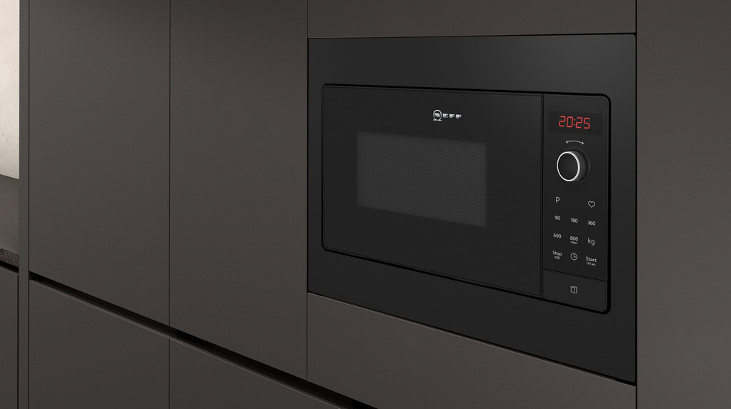 Neff HLAWG25S3B microwave Black Solo microwave Built-in 20 L 800 W - Image 4