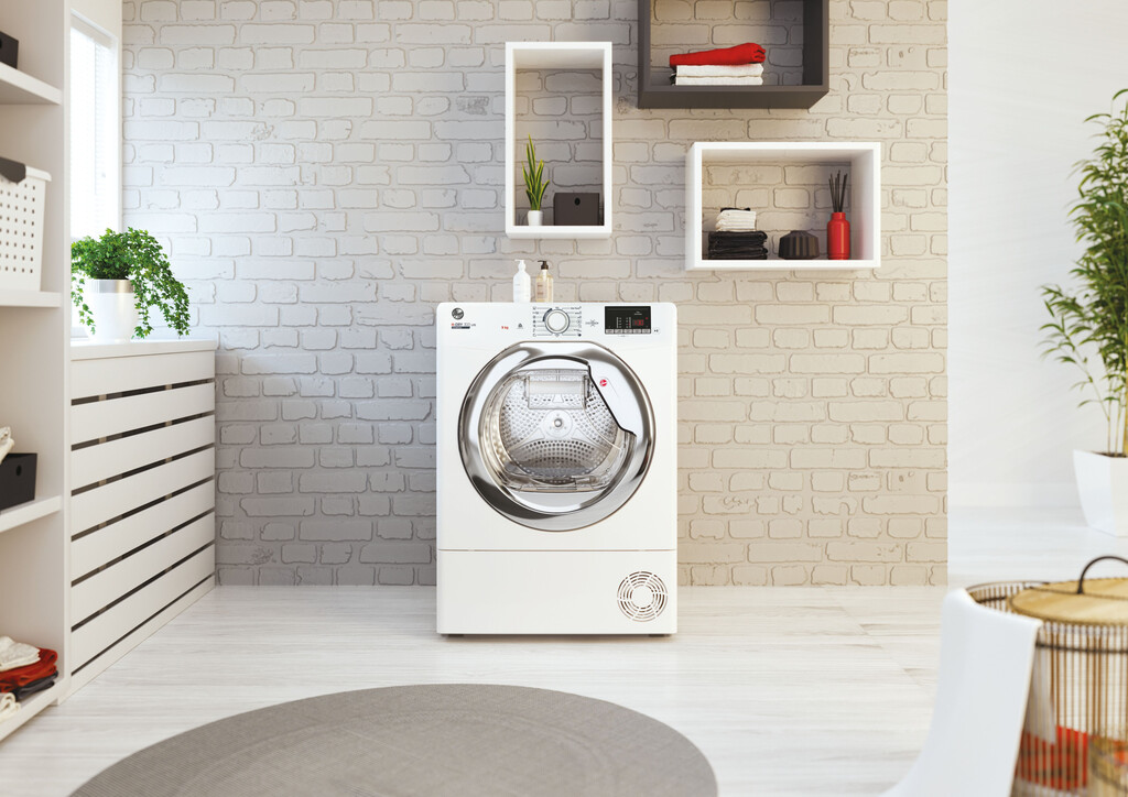 Hoover H-DRY 300 LITE HLE C9DCE-80 tumble dryer Freestanding Front-load 9 kg White - Image 2