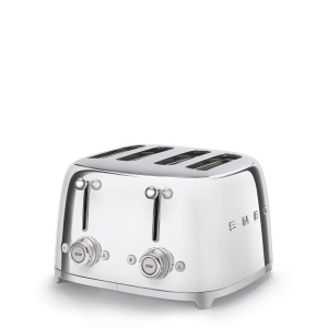 Smeg 50's Style Toaster TSF03SSUK Steel