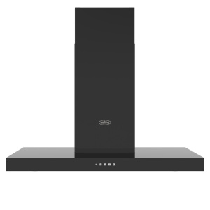 Belling 444411662 cooker hood Wall-mounted Black 580 m³/h
