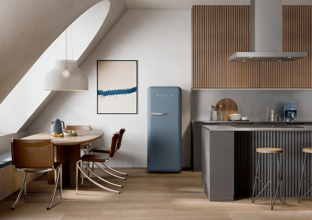 Smeg 50's Style FAB28RDSB6 Storm Blue - Image 8