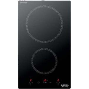 Lofra Luna 30 Black Built-in 30 cm Zone induction hob 2 zone(s)