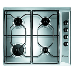 Indesit PAA 642 IX/I WE1 Stainless steel Built-in 58 cm Gas 4 zone(s)