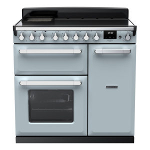 Rangemaster Estel Deluxe 90cm Induction Misty Blue/Chrome
