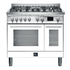 Lofra PBPD96MFTE/AE0 Freestanding cooker Electric Gas Stainless steel, White