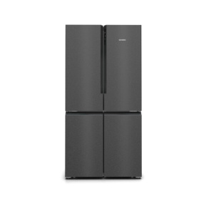 Siemens iQ500 KF96NAXEAG side-by-side refrigerator Freestanding 605 L Black