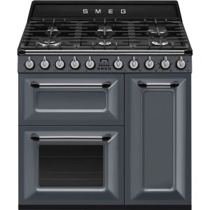 Smeg Victoria Cooker TR93GR Slate Grey
