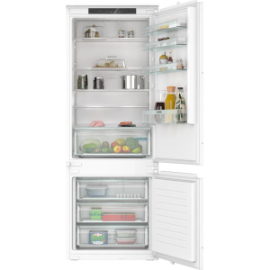 Siemens iQ100 KB96NNSE0 fridge-freezer Built-in 383 L White