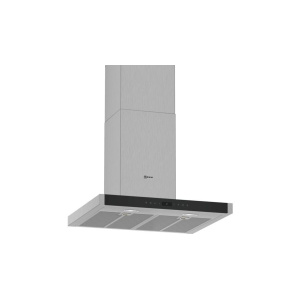 Neff D65BMP5N0B cooker hood Wall-mounted Stainless steel 657 m³/h