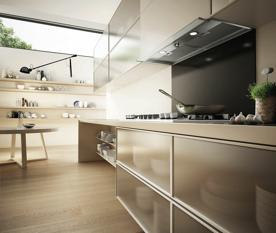 Elica BOXIN Built-in Black 550 m³/h