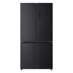 LG GMM42ABBEH side-by-side refrigerator Freestanding 600 L Black