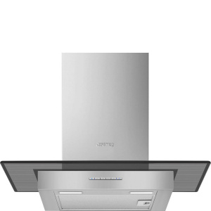 Smeg Universal Hood KBT600VE Stainless Steel and Glass