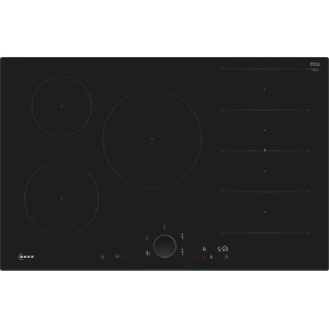 Neff N 90 Black Built-in 80 cm Zone induction hob 5 zone(s)