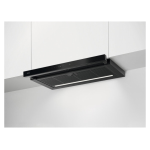 AEG GDP866PB Semi built-in (pull out) Black 400 m³/h