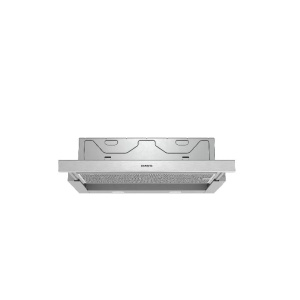 Siemens iQ300 LI64MA531B cooker hood Semi built-in (pull out) Metallic, Silver 405 m³/h