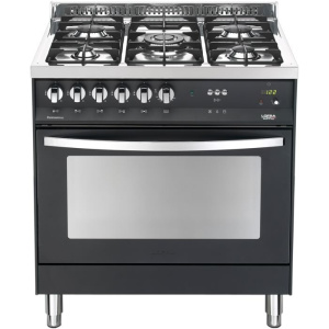 Lofra PNMG86MFT/C Freestanding cooker Electric Gas Black