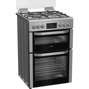 Hotpoint Double Cooker HDD6GDC2WX
