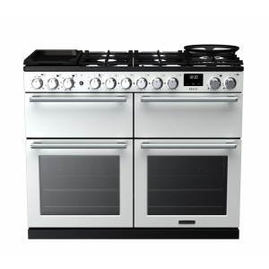 Rangemaster Nexus 110cm BC Dual Fuel White/Chrome