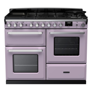Rangemaster Estel Deluxe 110cm Dual Fuel Heather/Chrome