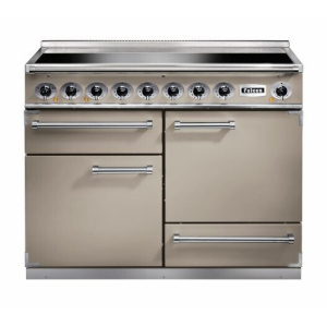 Falcon 1092 Deluxe Induction Range cooker Electric Zone induction hob Beige, Chrome