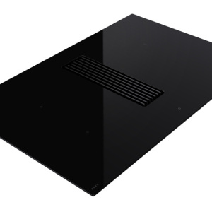 NOVY 1851 Easy Pro Black Built-in 80 cm Zone induction hob 4 zone(s) Built-in hood
