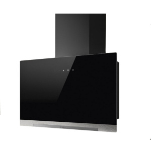Elica PRF0166938 cooker hood Wall-mounted Black 680 m³/h