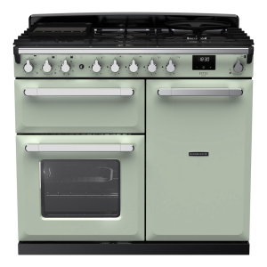 Rangemaster Estel Deluxe 100cm Dual Fuel Mint/Chrome