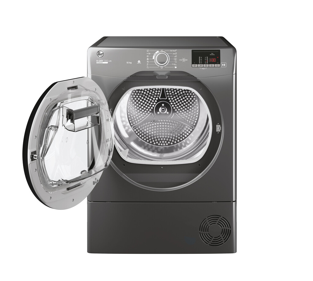 Hoover H-DRY 300 LITE HLE C10DCER-80 tumble dryer Freestanding Front-load 10 kg Anthracite - Image 10