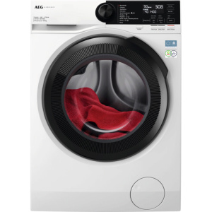 AEG Series 7000 LWR72956M4B washer dryer Built-in Front-load White