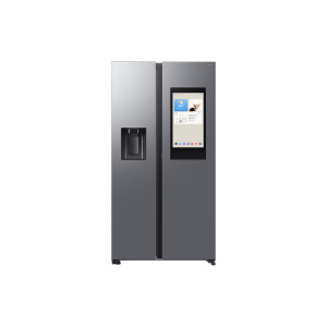 Samsung Family Hub SpaceMax™ RS90F66BETEU 614L Smart American Fridge Freezer, Silver