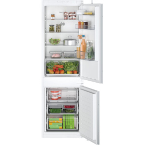 Bosch Serie 2 KIN86NSE0G fridge-freezer Built-in 260 L White