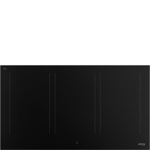 Smeg SIM3964N hob Black 90 cm Zone induction hob 6 zone(s)