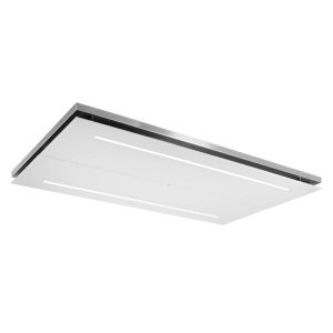Caple CE1122WH cooker hood Ceiling built-in Stainless steel, White 753 m³/h