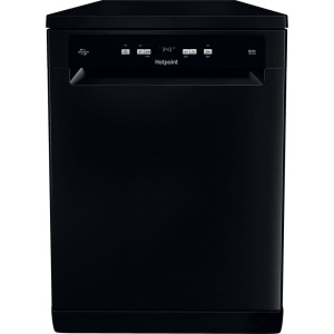 Hotpoint Black Dishwasher Freestanding Full Size With 3rd Cutlery Tray