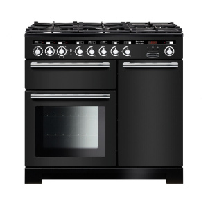 Rangemaster Encore Deluxe 100 Range cooker Electric Gas Black