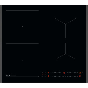 AEG Series 6000 SO64IB00FB Black Built-in 59 cm Zone induction hob 4 zone(s)